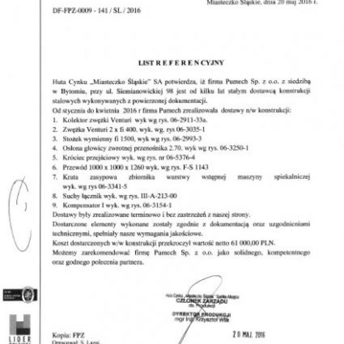 Huta Cynku Miasteczko Śląskie S.A.